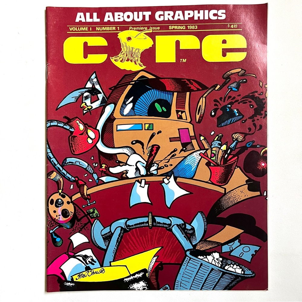 Core Spring 1983 Volume 1 Number 1 Premier Issue. Computers. Vintage. New.